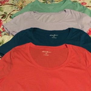 Bundle of 4 Eddie Bauer tees